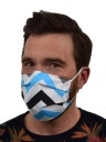 bavlnená maska ​​ZIGZAG 3 COLORS maska