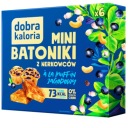 DOBRÉ KALÓRIE Zdravé tyčinky bez cukru Mini muffin čučoriedkový muffin 102g.
