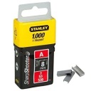 Spony typ A 11,3mm 1000 ks. 8 mm Stanley