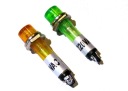 Neónová lampa FI 6mm 220V zelená 2 ks
