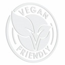 Vegan Friendly - nálepka 15x15