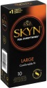 SKYN LARGE 10 ks XL bezlatexové kondómy