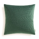 Ozdobná obliečka na zamatový vankúšik 45x45 zamat Feel green