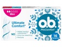O.B.ProComfort Ultimate Mini pohodlné tampóny 1 balenie - 16 ks