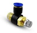 sýtič presný ventil 1/4 palca 8MM zásuvný auto