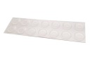 Silikónové podložky pod nábytok 12 mm 14 ks