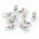 Karabína - Lobster Swivel Iron 37x14x7mm 10 ks