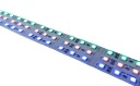RGB 5050 LED pásik 60LED/m, farebný, pevný, 50 cm