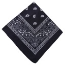 BANDANA BANDANA WRAP BANDAMA WRAP ČIERNA