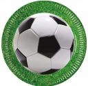 Papierové taniere na futbal, 8 kusov
