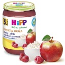 HiPP Maliny a jablká s bio ryžovou kašou, 190g