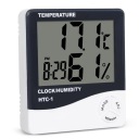 HYGROMETER TEPLOMER HODINY IZBOVÝCH SENZOROV BEZDRÔTOVÁ LCD METROSTANICA