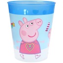 OPÄTOVNE POUŽITEĽNÝ POHÁR modrý PEPPA PIG George opakovane použiteľný