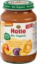 HOLLE BIO Jemný jablkovo-slivkový dezert