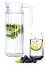 džbán s viečkom na VODU ŠŤAVU LIMONÁDOVÉ POHÁRKO 1,1L