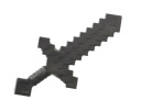 LEGO MINECRAFT MEČ - PERLEŤ TMAVO SIVÁ Č. 18787