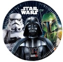 STAR WARS narodeninové taniere, Star Wars, 8 kusov, 20 cm