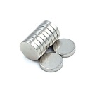 VALEC NEODYMOVÝ MAGNET 10x2 mm SILNÝ, okrúhly, kotúčový, HUNTER - 10 KS