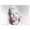 Samolepky A5 Marilyn Monroe LEVEL s gumou
