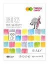 Biela podložka na kreslenie BIG A4 100g 100 listov Happy Color 100 listov