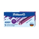 PELIKAN dlhé atramentové náplne PURPLE GTP/5 ks.