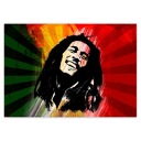 Nálepky A5 LEVEL Bob Marley Reggae