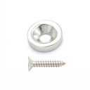 NEODYMOVÝ MAGNET S OTVOROM na skrutku 12x3 mm, okrúhly, valcový, HUNTER