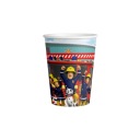 Fireman Sam papierové poháre 250 ml/8 ks