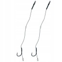 2x READY CARP RIG s vlasmi JAXON, veľkosť 4