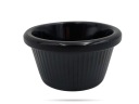 Šalátová misa melamínová ramekin 7,5 cm, čierna FROST