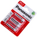 Zinko-uhlíková batéria Panasonic 1,5V R6 AA 4 ks