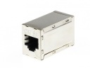 Hlaveň konektor 2x RJ45 FTP STP kat.6A tienený