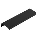 Okrajová nábytková úchytka AL66 BORDO 96mm Matte Black