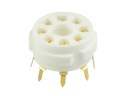 ZÁSUVKA KERAMICKÁ 8PIN PCB11 OCTAL 6SN7 KT88