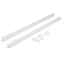 VERTEX L-450 EMUCA lišty zásuviek - biela