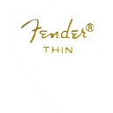 Fender 351 White Thin gitarové trsátko 0,46 mm