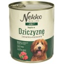 Nekko Wet krmivo pre psov Srnčí rozmarín 800g