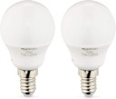 Sada 16 ks LED ŽIAROVKY MAT E14 TEPLÁ 40W 470L ÚSPORA ENERGIE AMAZON