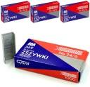 Sponky z pozinkovanej ocele Grand 24/6 1000 ks. x4 balíky