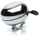 Ding Dong retro zvonček na bicykel 80mm strieborný chróm