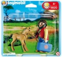 Súprava Playmobil 5820 Malí ľudia: Veterinár a kôň