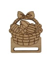 Košík základňa na záložku makramé dekor makramé decoupage handicraft