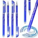 4x vymazateľné guľôčkové pero Vymazateľné pomocou ERASER MAGIC