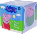 Puzzle prasiatko Peppa s kockami, kocka 7x7cm