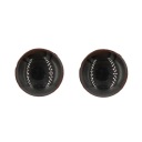 Bezpečnostné oká na hračky 16mm čierne