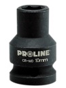 CrMo šesťhranná rázová objímka 1/2 palca 19 mm Proline 18419