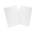 VELCRO TAPE Samolepiace krúžky 10 mm 126 párov BIELA