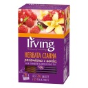 IRVING Jahodový čierny čaj s vanilkou 20 vrecúšok 30 gramov