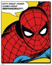 Nástenný komiksový plagát Spiderman 40x50 cm do detskej izby