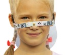 MINI VISOR MASKA PRE DETI DO ŠKOLY 12 veľ.
